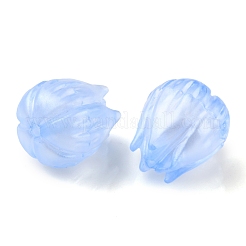 透明なアクリルビーズ  花  ミックスカラー  9x8.5x8.5mm  穴：1.2mm&nbsp;X-OACR-K005-13