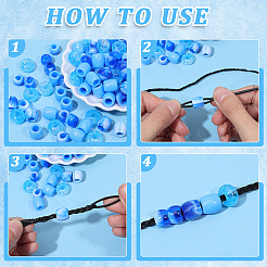 1Bag Plastic Hair Braiding Tool&nbsp;FIND-PA0001-58