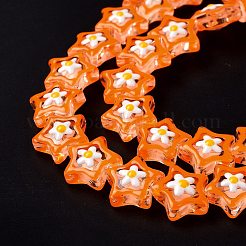 Transparent Glass Beads Strands&nbsp;LAMP-K037-07F