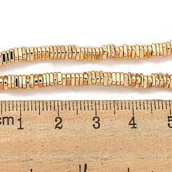 Electroplated Synthetic Non-magnetic Hematite Beads Strands&nbsp;G-C136-B01-01