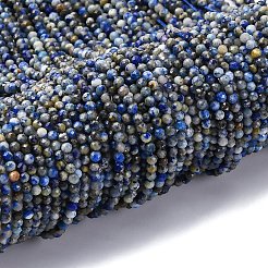 Natural Lapis Lazuli Beads Strands&nbsp;G-RM2025-A04-2mm