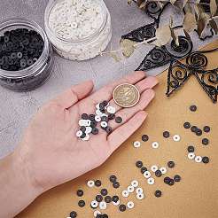 130g 2 Colors Handmade Polymer Clay Beads&nbsp;CLAY-PH0001-53
