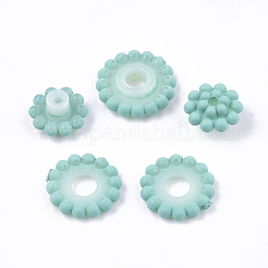Rubberized Style Acrylic Beads&nbsp;MACR-T022-02B