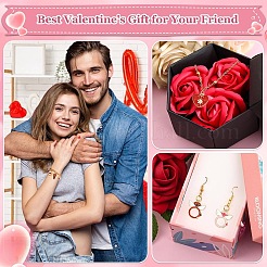 36Pcs 12 Styles Valentine's Day Alloy Enamel Pendants&nbsp;ENAM-YW0008-91A