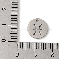 Non-Tarnish 201 Stainless Steel Charms&nbsp;STAS-E217-10P-06