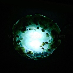 Dyed & Heatsd Natural Agate Slice USB Night Light Decoration&nbsp;G-Q170-10C