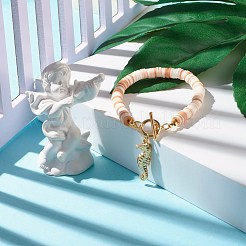 Marine Organism Theme Charm Bracelet&nbsp;BJEW-JB07203