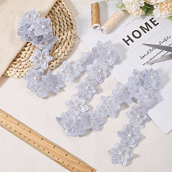 2 Yards Flower Polyester Lace Trim&nbsp;OCOR-CY0001-19A