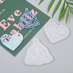 DIY Silicone Pendant Molds&nbsp;DIY-OC0003-07