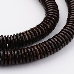 Natural Coconut Bead Strands&nbsp;X-BSHE-P021-23-8mm