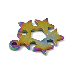Ion Plating(IP) 201 Stainless Steel Pendants&nbsp;STAS-A066-10M