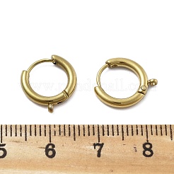 304ステンレススチールペンダントベイル  丸カン付き  イオンプレーティング（ip）  18KGP本金メッキ  13.5x11.5x2mm  穴：1.2mm&nbsp;STAS-D302-12G