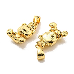 Rack Plating Brass Pendants&nbsp;KK-D026-15G