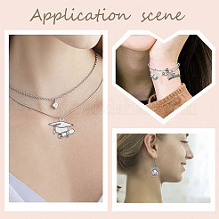 50Pcs 5 Style Tibetan Style Alloy Pendants&nbsp;FIND-SC0003-70