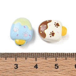 Baking Paint Alloy Beads&nbsp;AL-CBABBA2-02A