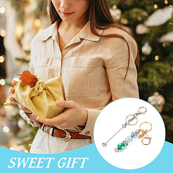 DIY Beadable Keychain Making Kit&nbsp;DIY-TA0006-01
