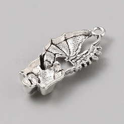 Alloy Enamel Pendants&nbsp;FIND-CJC0025-02B-AS