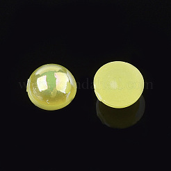 ABS Plastic Imitation Pearl Cabochons&nbsp;OACR-S025-5mm-05