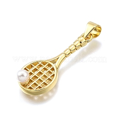 Rack Plating Brass Pendants&nbsp;KK-K401-63G