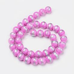 Natural Mashan Jade Beads Strands&nbsp;G-G833-6mm-04