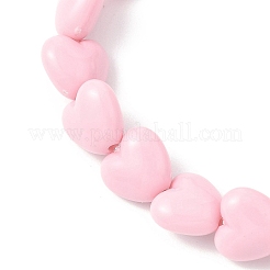 Heart Acrylic Stretch Bracelets&nbsp;BJEW-JB12640