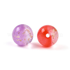 Two Tone Transparent Resin Beads&nbsp;RESI-N042-12mm-12