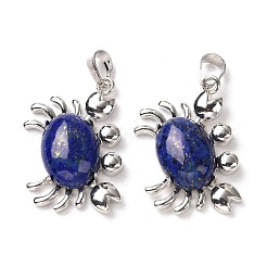 Natural Lapis Lazuli Pendants&nbsp;X-G-D469-01P-15