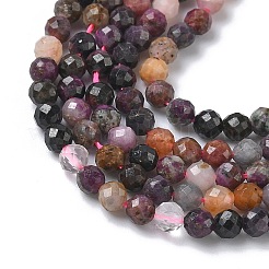 Natural Ruby Beads Strands&nbsp;G-L651-C07-3mm