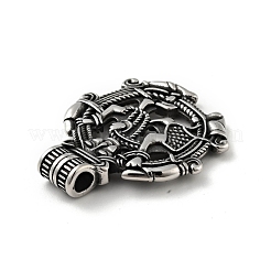 304 Stainless Steel Pendants&nbsp;STAS-C053-15AS