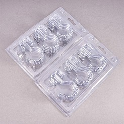 ステンレス製窓カーテンフック  カラバシシェイプカーテンポツク  シャワーカーテンフック  バスルームカーテンポット  70x40mm  12個/袋&nbsp;STAS-PH0017-02P