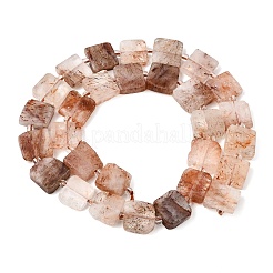 Natural Black Gold Rutilated Quartz Beads Strands&nbsp;GG-CBA4808-E01-01