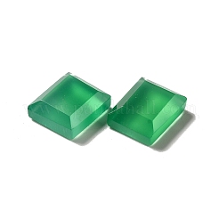 Dyed & Heated Natural Green Onyx Agate Cabochons&nbsp;G-G975-04B-01