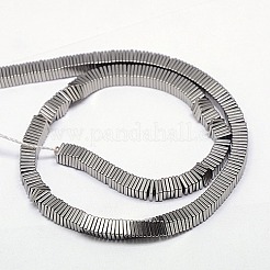 Electroplate Non-magnetic Synthetic Hematite Heishi Beads Strands&nbsp;G-J171A-2x2mm-02