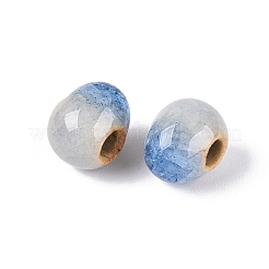 Handmade Crackle Porcelain Beads&nbsp;PORC-Q008-06B-09