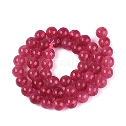 Natural Quartz Beads Strands&nbsp;G-T129-01-8mm