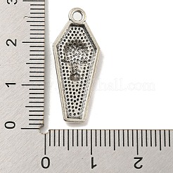 Tibetan Style Alloy Pendants Rhinestone Settings&nbsp;TIBE-L013-05AS-01