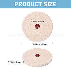 Jewelry Polishing Cloth Wheel&nbsp;AJEW-WH0816-464B