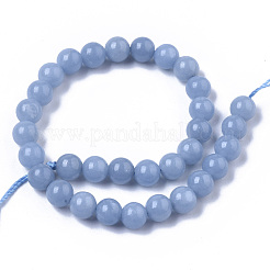 Synthetic Angelite Beads Strands&nbsp;G-N327-01B-01