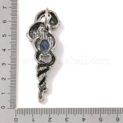 Natural Blue Spot Jasper Pendants&nbsp;G-A224-03AS-07
