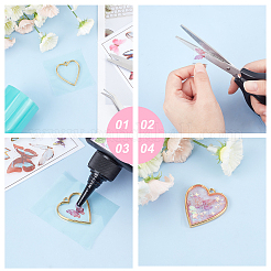 6 Sheet 6 Style Plastic Cabochons&nbsp;DIY-OC0007-25