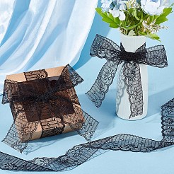 Polyester Lace Trim&nbsp;OCOR-WH0071-035B