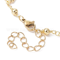 Handmade Butterfly Brass Link Chains Bracelet Making&nbsp;AJEW-JB01150-26