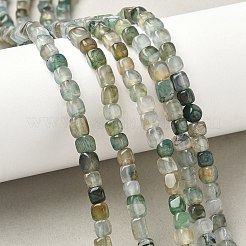 Natural Dragon Veins Agate(Dyed & Heated) Beads Strands&nbsp;G-G177-E11-03