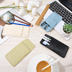 Rectangle Leather Pen Bag&nbsp;DIY-CL0001-70B