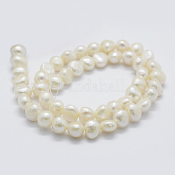 Natural Cultured Freshwater Pearl Beads Strands&nbsp;PEAR-K004-11A