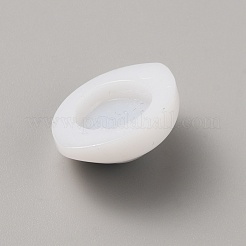 プラスチック人形クラフトの目  中空の眼球  おもちゃの DIY アクセサリー用  オーバル  ライトスカイブルー  14x19x7.5mm  内径：10mm&nbsp;FIND-WH0427-31B-01