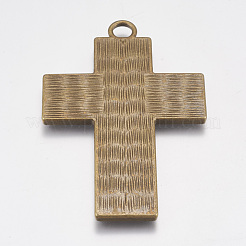 Tibetan Style Pendant Cabochon Enamel Settings&nbsp;TIBE-A22088-AB-FF