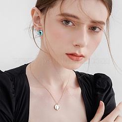 変色しない304ステンレススチールのクリップ式イヤリング金具  フラットラウンド  ステンレス鋼色  18x9.5x7mm  穴：3mm  トレイ：8mm&nbsp;STAS-S079-81A