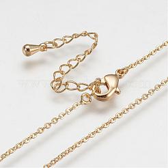 Brass Micro Pave Cubic Zirconia Pendant Necklaces&nbsp;NJEW-j051-10G