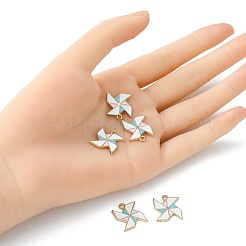 Alloy Enamel Pendants&nbsp;ENAM-YW0002-19